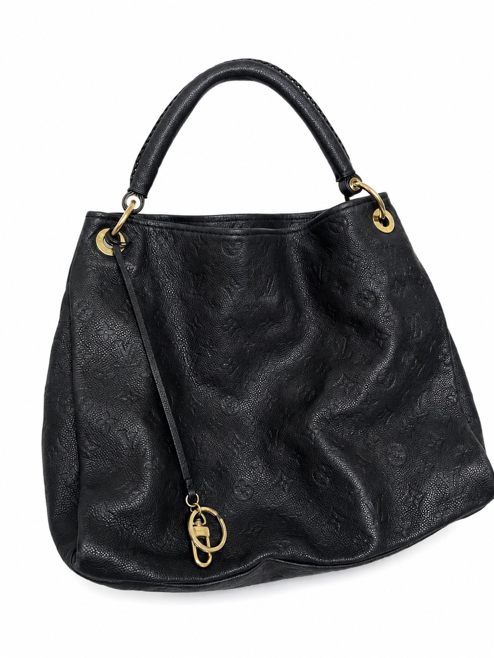 Louis Vuitton Artsy MM Empreinte Infini Leather Shoulder Bag Authentic - Picture 2 of 16